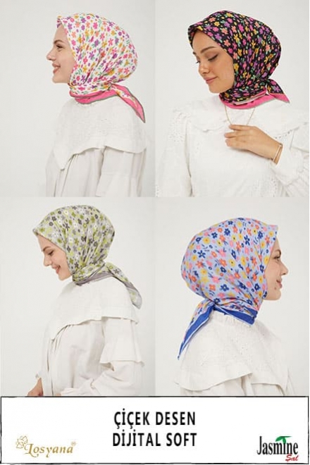 Çiçek Desen Dijital Soft