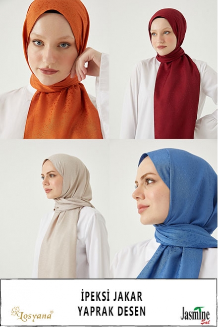 İpeksi Jakar Yaprak Desen