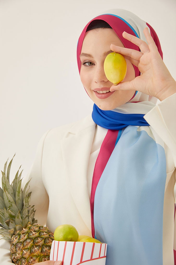 Dijital Krep Balon Desen