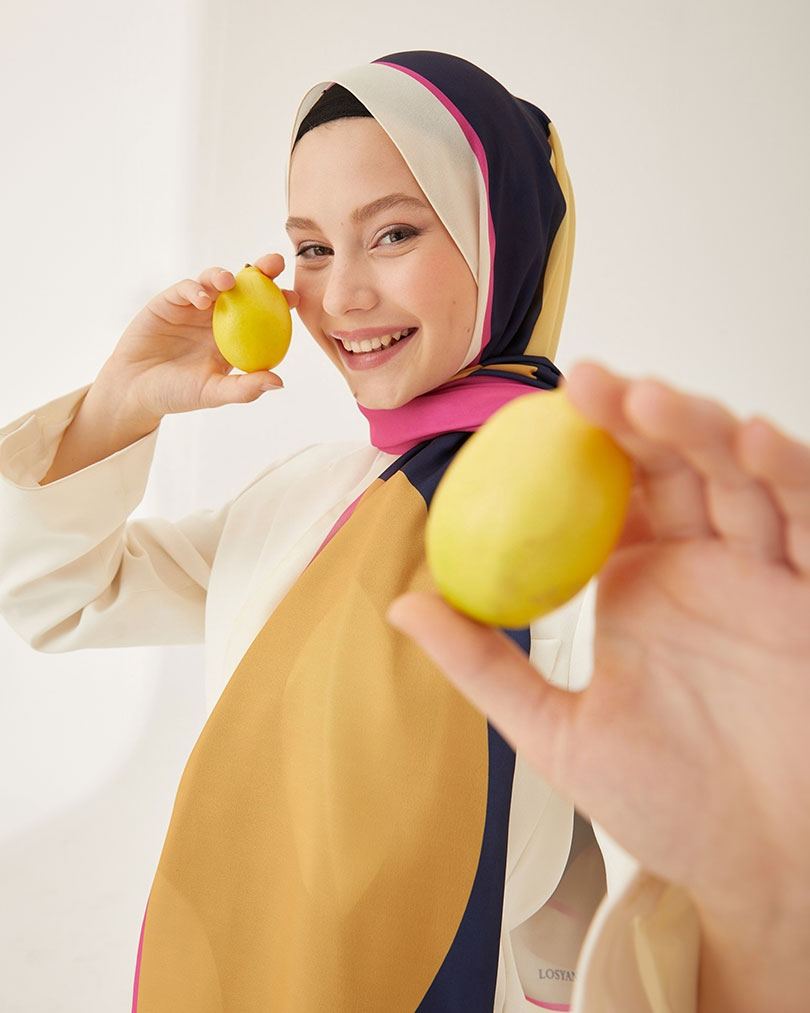 Dijital Krep Balon Desen