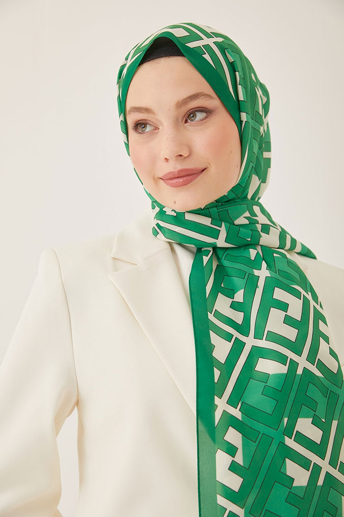 Dijital Krep F Desen