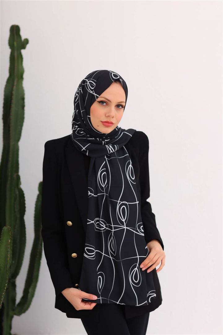 Jasmine Dijital Medine İpeği Orkide Desen