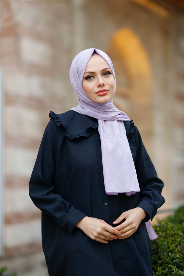 Harmony Pamuk Keten Şal Lila