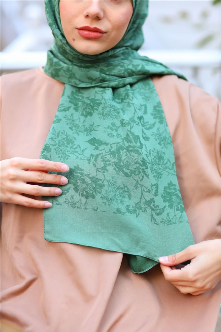 JASMİNE NATURAL KREP ÇİÇEK DESEN