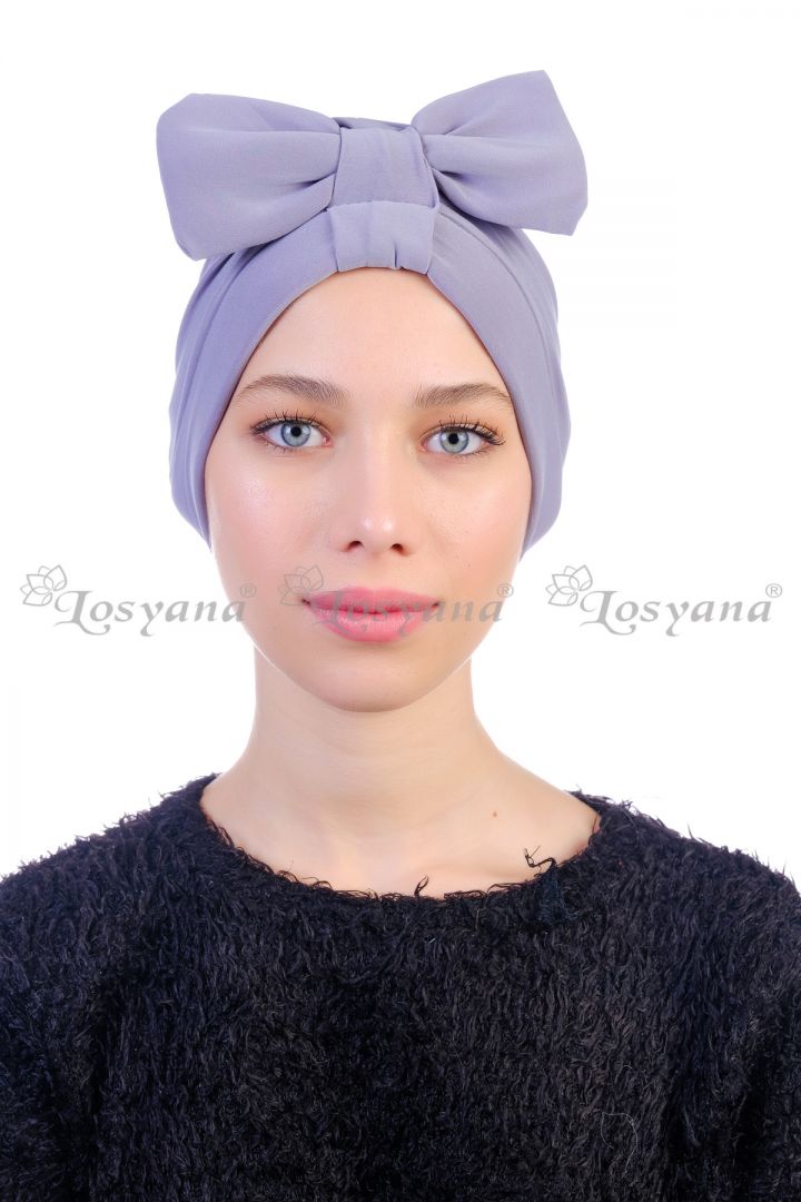 Fiyonklu Bone Gümüş