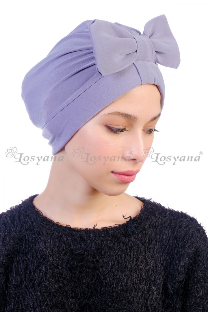 Fiyonklu Bone Gümüş