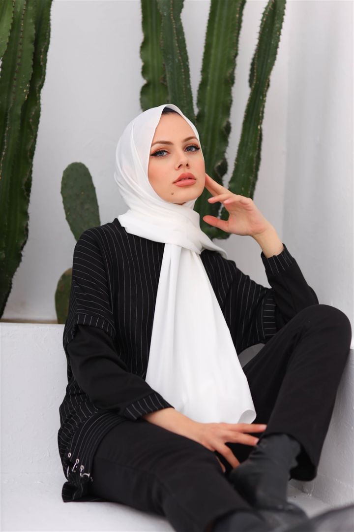 MEDİNE İPEĞİ BEYAZ