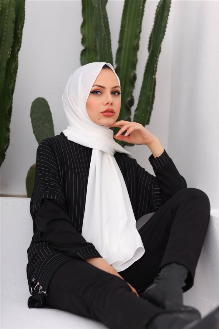 MEDİNE İPEĞİ BEYAZ