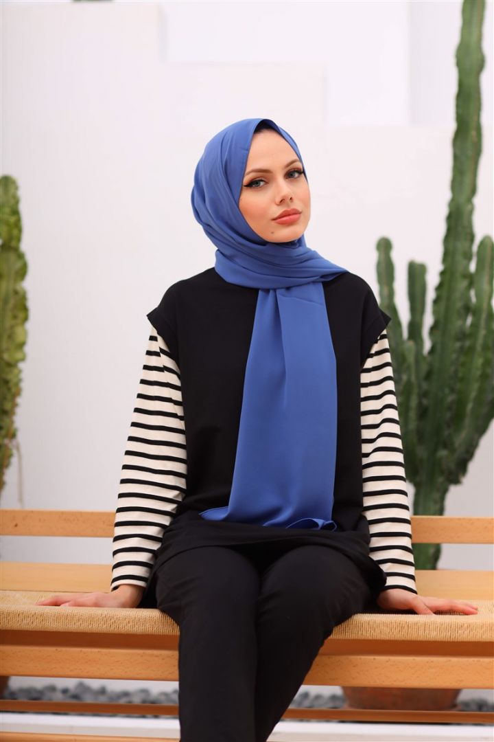 MEDİNE İPEĞİ KOT MAVİSİ