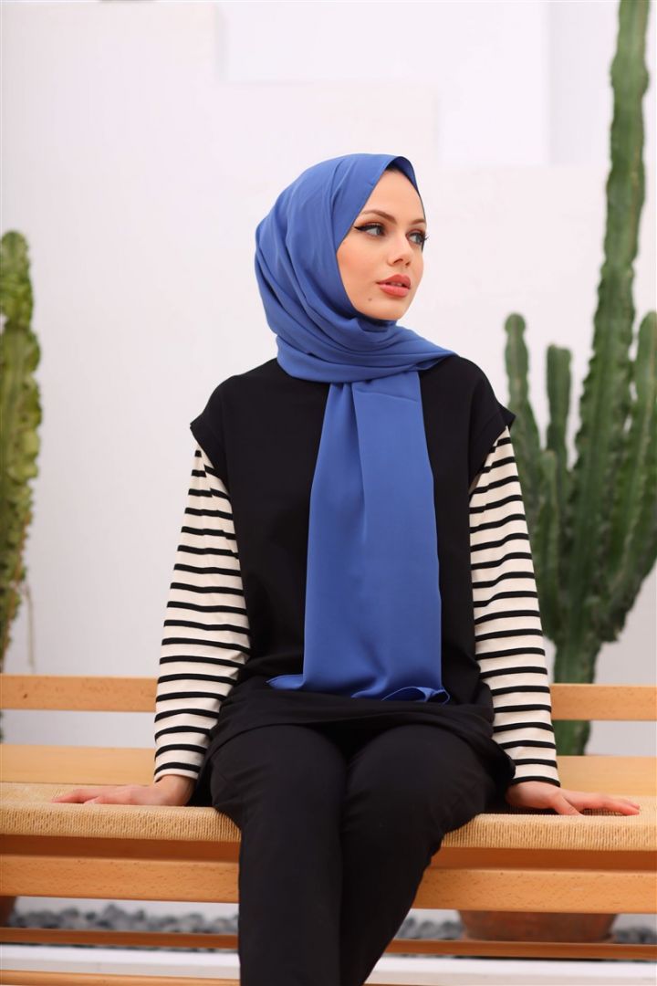 MEDİNE İPEĞİ KOT MAVİSİ