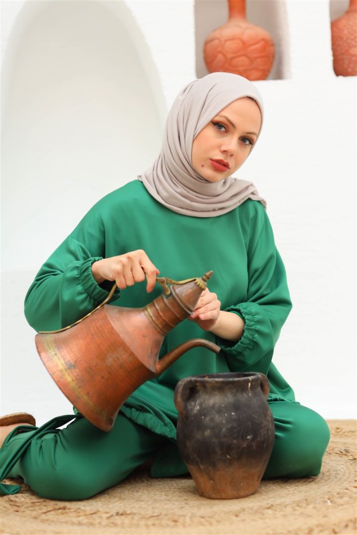  Jasmine Penye Şal Serisi Taş Rengi