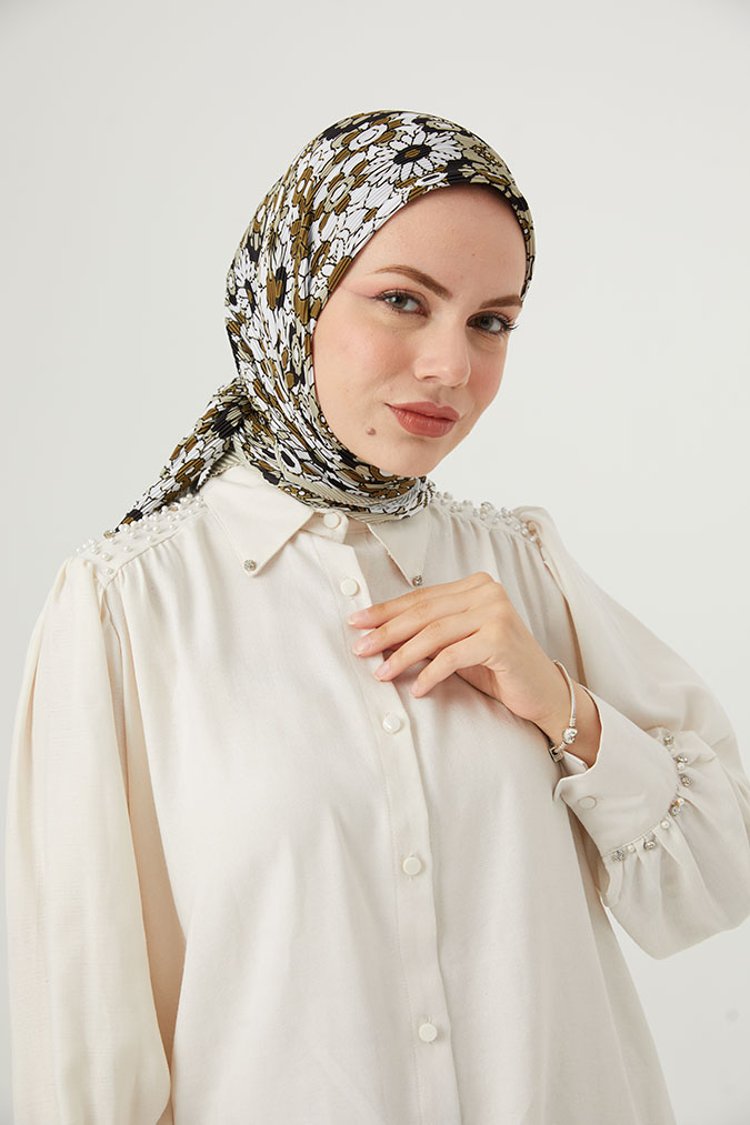 Pliseli Eşarp Model A