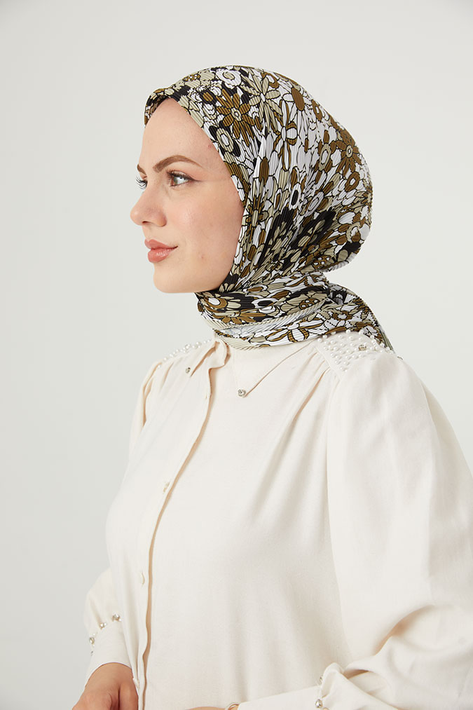 Pliseli Eşarp Model A