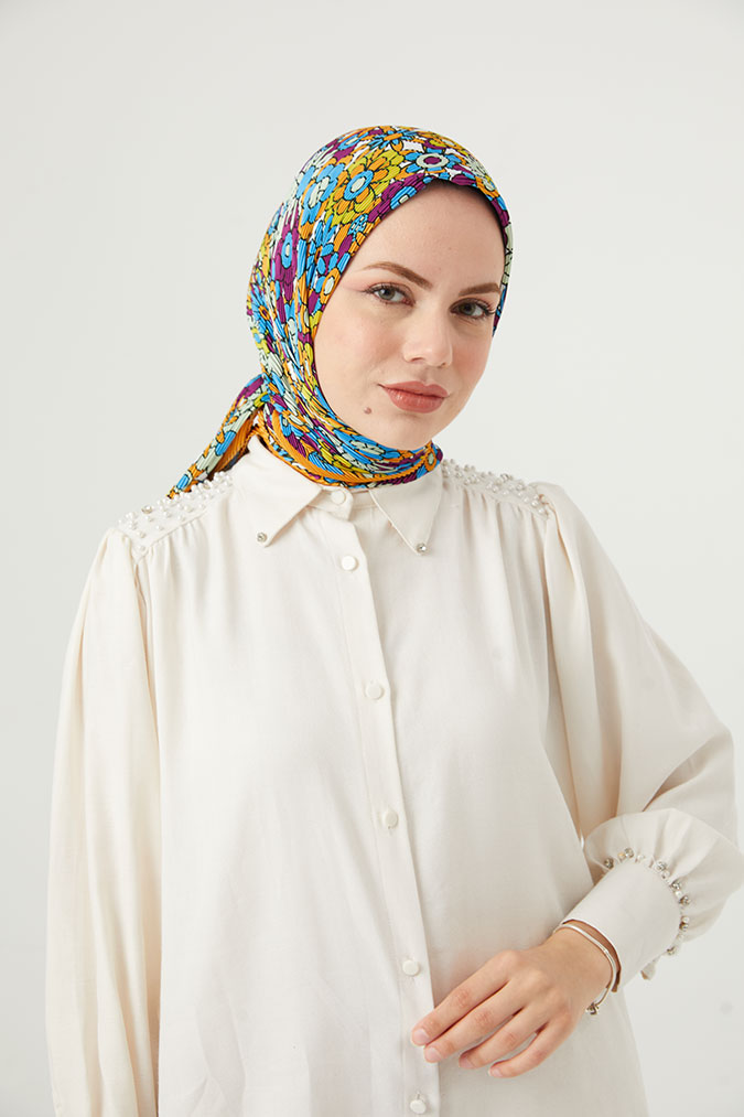 Pliseli Eşarp Model A